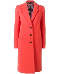 Женское красное пальто от Emilio Pucci