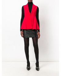 Женское красное пальто от Givenchy