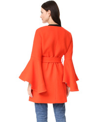 Женское красное пальто от Milly