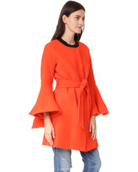 Женское красное пальто от Milly