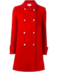 Женское красное пальто от Giamba