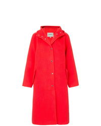 Женское красное пальто от Goen.J