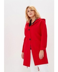 Женское красное пальто от Grand Madam