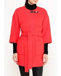 Женское красное пальто от Grand Style