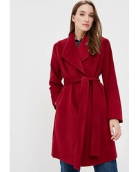 Женское красное пальто от Imocean
