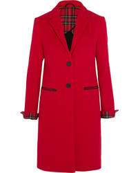 Женское красное пальто от Karl Lagerfeld