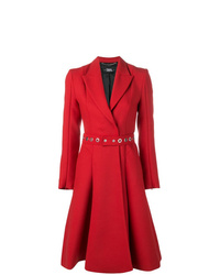 Женское красное пальто от Karl Lagerfeld