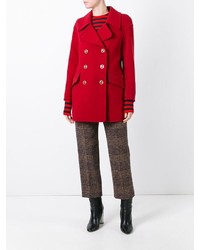 Женское красное пальто от Sonia Rykiel