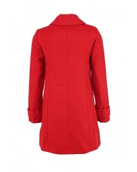 Женское красное пальто от LOST INK