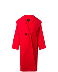 Женское красное пальто от Marc Jacobs