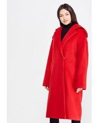 Женское красное пальто от Maria Golubeva