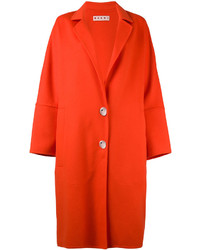 Женское красное пальто от Marni