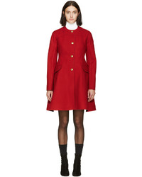 Женское красное пальто от Moncler Gamme Rouge
