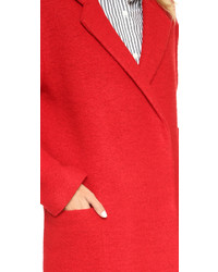 Женское красное пальто от Edit