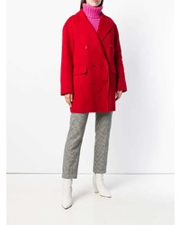 Женское красное пальто от P.A.R.O.S.H.