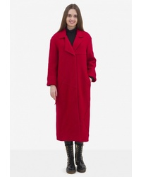 Женское красное пальто от Pavel Yerokin