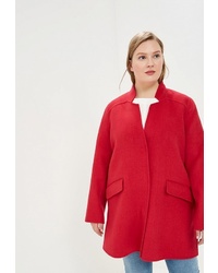 Женское красное пальто от Persona by Marina Rinaldi