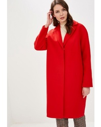 Женское красное пальто от Pink Summer