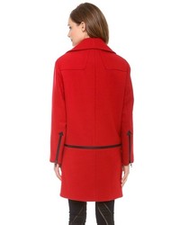 Женское красное пальто от Rag and Bone