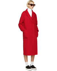 Женское красное пальто от Edit
