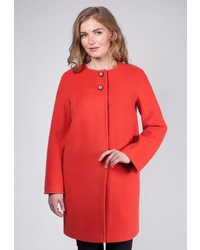 Женское красное пальто от Shartrez