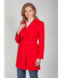 Женское красное пальто от Shartrez