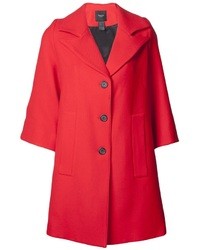 Женское красное пальто от Smythe
