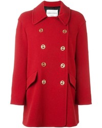 Женское красное пальто от Sonia Rykiel
