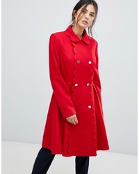 Женское красное пальто от Ted Baker