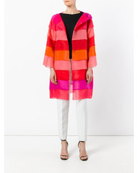 Женское красное пальто от Gianluca Capannolo