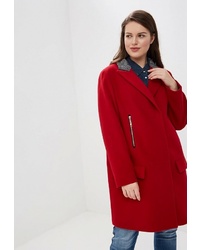 Женское красное пальто от Trifo