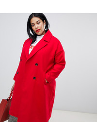 Женское красное пальто от Vero Moda Curve