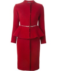 Женское красное пальто от Vika Gazinskaya