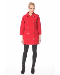 Женское красное пальто от Спартак