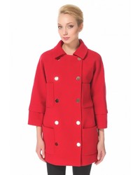 Женское красное пальто от Спартак