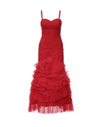 Красное платье-макси от Apart