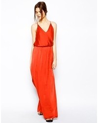Красное платье-макси от Asos
