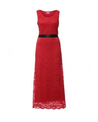 Красное платье-макси от Aurora Firenze