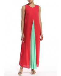 Красное платье-макси от Baon