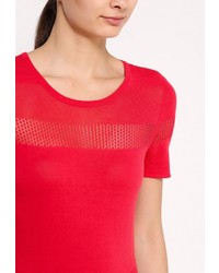 Красное платье-макси от BCBGMAXAZRIA