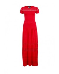 Красное платье-макси от BCBGMAXAZRIA