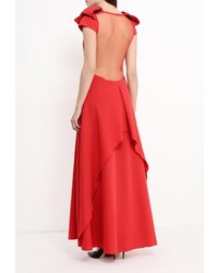 Красное платье-макси от Be In