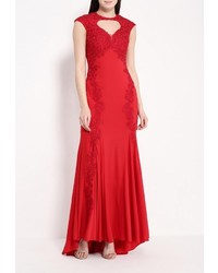 Красное платье-макси от Bebe