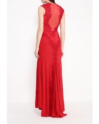 Красное платье-макси от Bebe