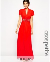 Красное платье-макси от Jarlo