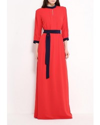 Красное платье-макси от Lusio