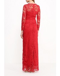 Красное платье-макси от Lusio