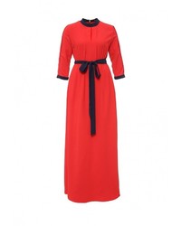 Красное платье-макси от Lusio