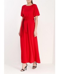 Красное платье-макси от MadaM T