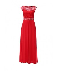 Красное платье-макси от Piena